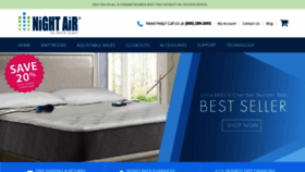 What 6chamberairbed.com website looked like in 2020 (3 years ago)