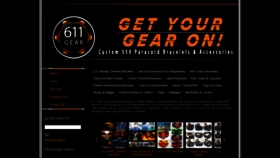 What 611gear.com website looked like in 2020 (3 years ago)