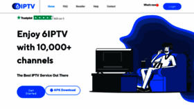 What 6iptv.com website looked like in 2021 (2 years ago)