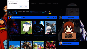 What 6anime.xyz website looked like in 2022 (3 years ago)