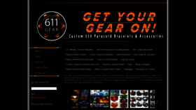 What 611gear.com website looked like in 2022 (2 years ago)