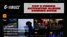 What 6ix.buzz website looked like in 2023 (1 year ago)