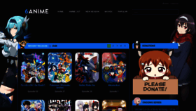 What 6anime.xyz website looked like in 2024 (1 year ago)