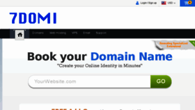 What 7domi.com website looked like in 2015 (8 years ago)