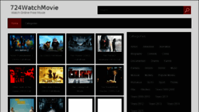 What 724watchmovie.com website looked like in 2015 (8 years ago)