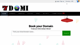 What 7domi.com website looked like in 2016 (8 years ago)