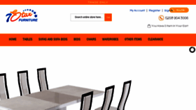 What 7starfurniture.co.uk website looked like in 2016 (7 years ago)