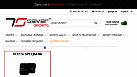 What 7sports.pl website looked like in 2018 (6 years ago)