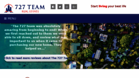 What 727team.com website looked like in 2018 (6 years ago)