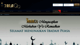 What 7rajaqq.com website looked like in 2018 (5 years ago)