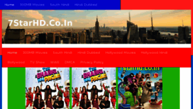 What 7starhd.co.in website looked like in 2018 (6 years ago)