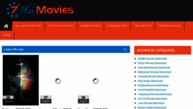 What 7starmovies.net website looked like in 2018 (5 years ago)