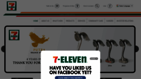 What 7eleven.com.my website looked like in 2019 (5 years ago)