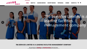 What 786services.co.uk website looked like in 2019 (5 years ago)