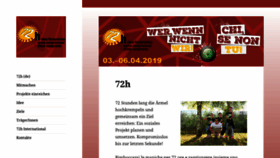 What 72h.it website looked like in 2019 (4 years ago)