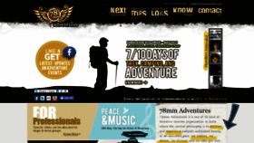 What 78mmadventures.com website looked like in 2019 (4 years ago)