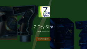 What 7-dayslim.com website looked like in 2019 (4 years ago)
