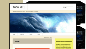 What 7050mhz.wordpress.com website looked like in 2019 (4 years ago)