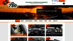 What 750mc.co.uk website looked like in 2019 (5 years ago)