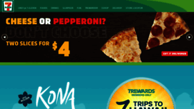 What 7-eleven.ca website looked like in 2020 (5 years ago)