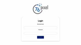 What 76pixel.de website looked like in 2020 (4 years ago)