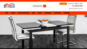 What 7starfurniture.co.uk website looked like in 2020 (4 years ago)