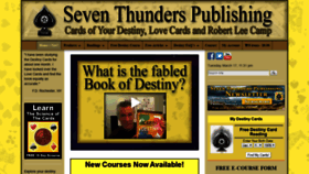 What 7thunders.com website looked like in 2020 (4 years ago)