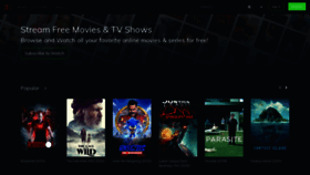 What 7movies.xyz website looked like in 2020 (3 years ago)