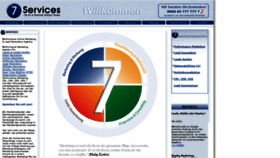 What 7services.de website looked like in 2020 (3 years ago)