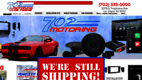 What 702motoringlasvegas.com website looked like in 2020 (3 years ago)