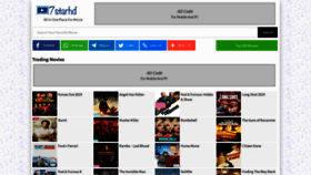 What 7starhd.uno website looked like in 2020 (3 years ago)