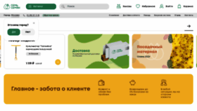 What 7semyan.ru website looked like in 2021 (2 years ago)