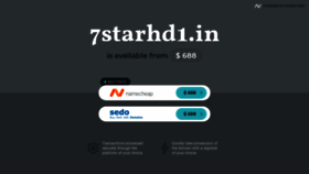 What 7starhd1.in website looked like in 2021 (2 years ago)