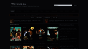 What 7movierulz.pw website looked like in 2021 (2 years ago)