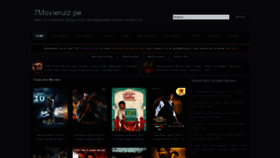 What 7movierulz.im website looked like in 2021 (2 years ago)