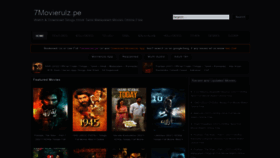 What 7movierulz.be website looked like in 2022 (2 years ago)