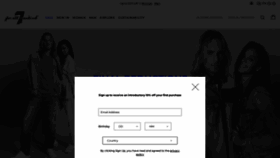 What 7forallmankind.eu website looked like in 2022 (3 years ago)