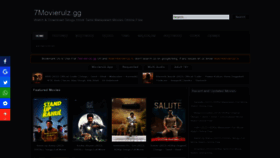 What 7movierulz.gg website looked like in 2022 (2 years ago)
