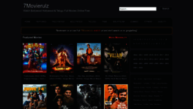 What 7movierulz.watch website looked like in 2022 (1 year ago)
