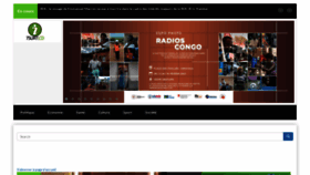 What 7sur7.cd website looked like in 2023 (3 years ago)