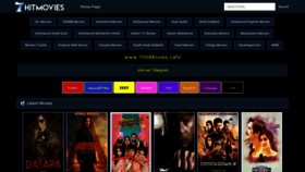 What 7hitmovies.cafe website looked like in 2023 (This year)