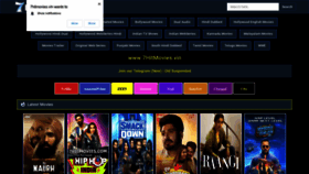 What 7hitmovies.com website looked like in 2023 (This year)