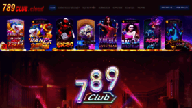 What 789club.cloud website looked like in 2023 (This year)