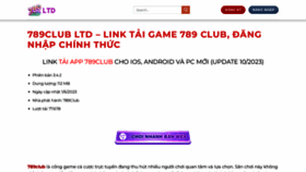What 789club.ltd website looked like in 2023 (This year)