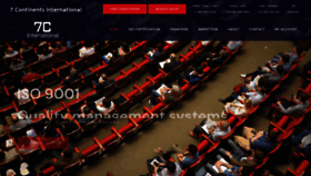 What 7cint.com website looked like in 2023 (2 years ago)