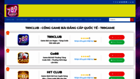 What 789game.lat website looked like in 2023 (This year)