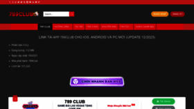 What 789club.show website looked like in 2023 (This year)