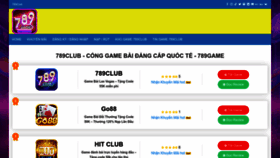 What 789game.lat website looks like in 2024 
