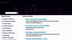 What 83iii.com website looked like in 2013 (12 years ago)