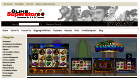 What 8linesuperstore.com website looked like in 2013 (10 years ago)